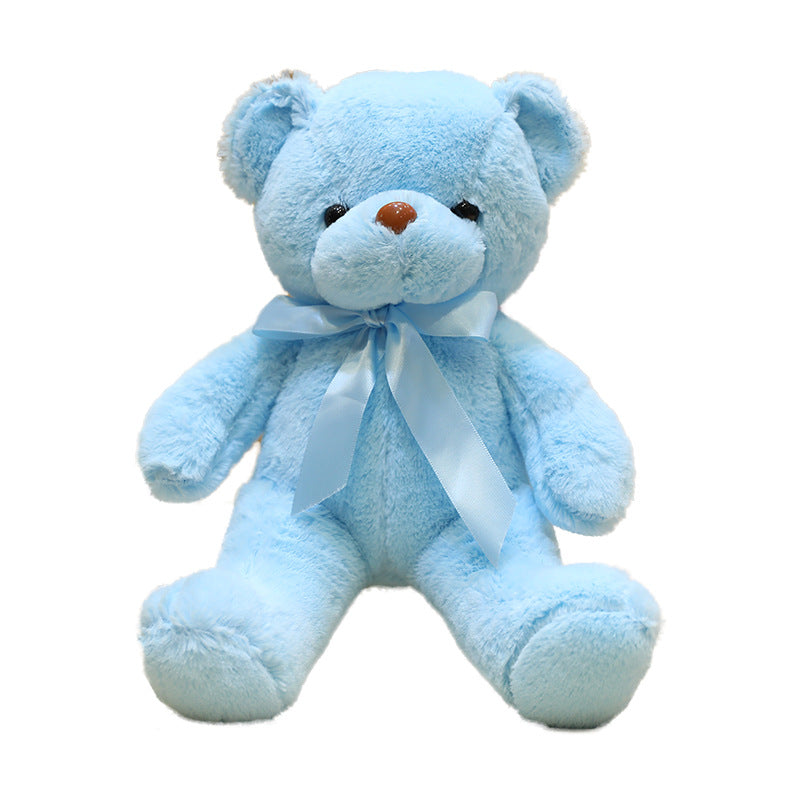 Bear doll plush toy doll ribbon scarf bow tie bear
