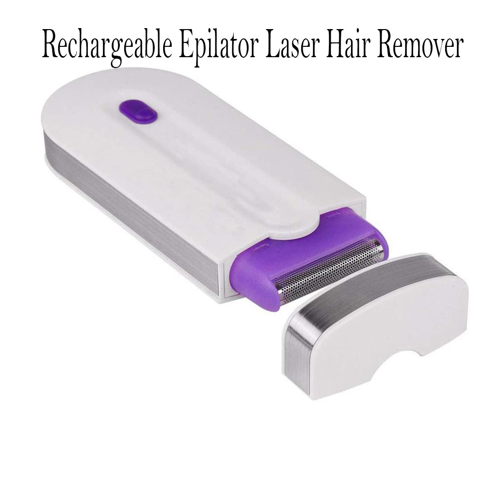 USB Rechargeable Epilator Laser Hair Remover for Face and Body