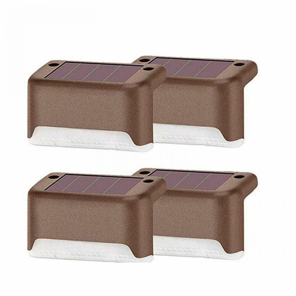 LED Light Solar Powered Staircase Step Light for Outdoor Use