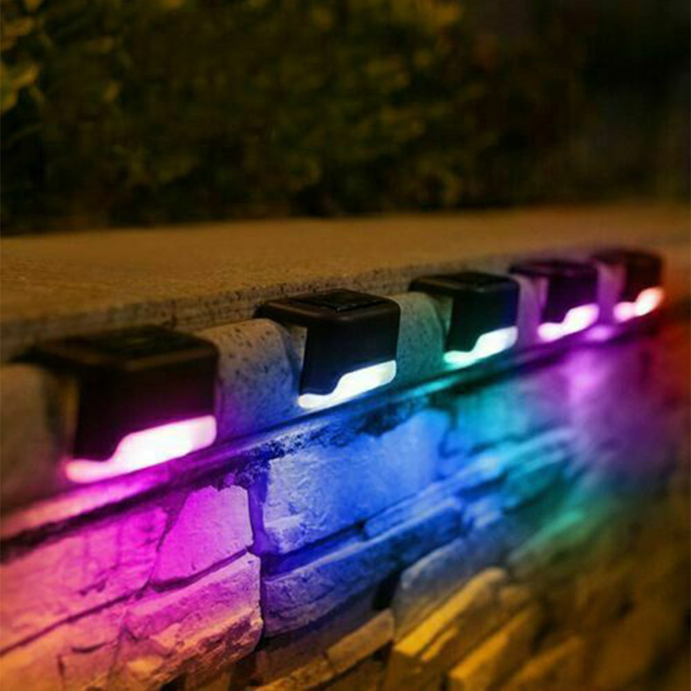 LED Light Solar Powered Staircase Step Light for Outdoor Use