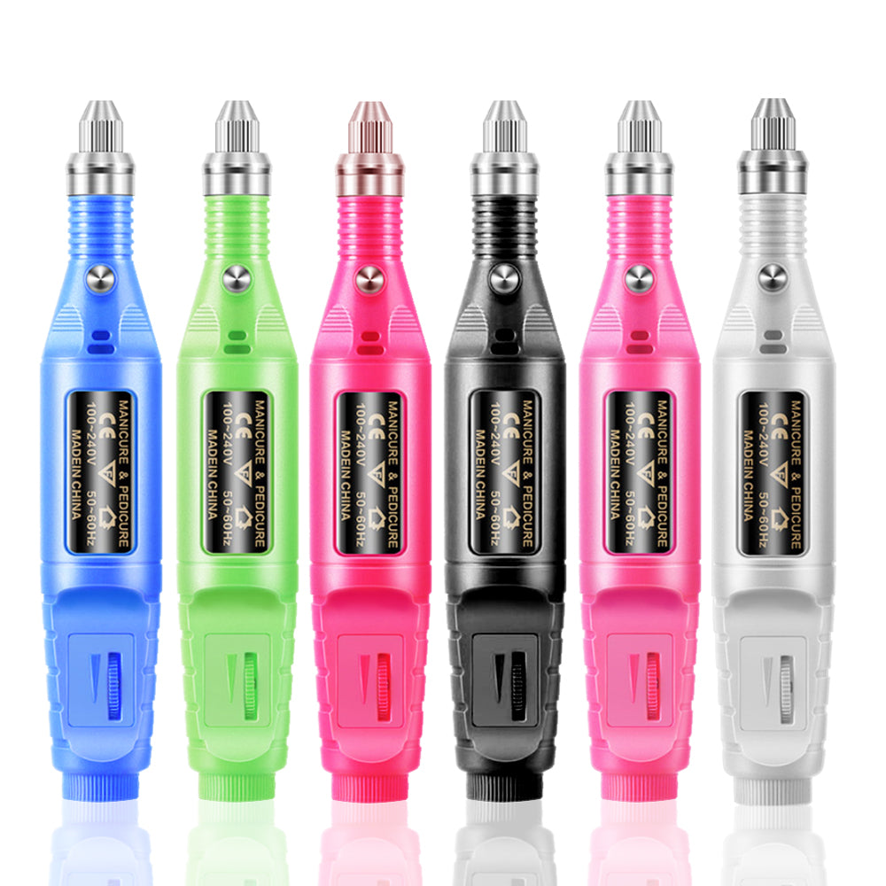 Manicure Pedicure Drill Set Machine for Ceramic Gel Nail Drill Equipment- USB Powered