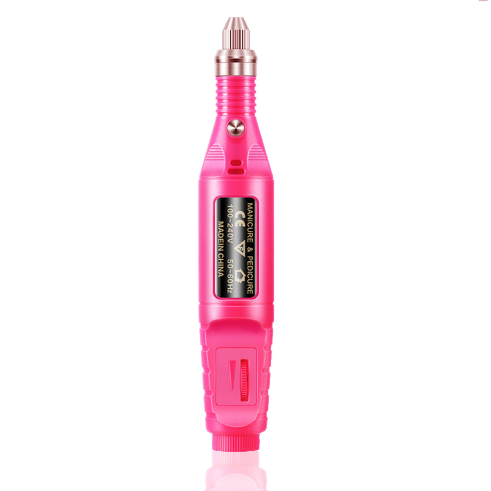 Manicure Pedicure Drill Set Machine for Ceramic Gel Nail Drill Equipment- USB Powered