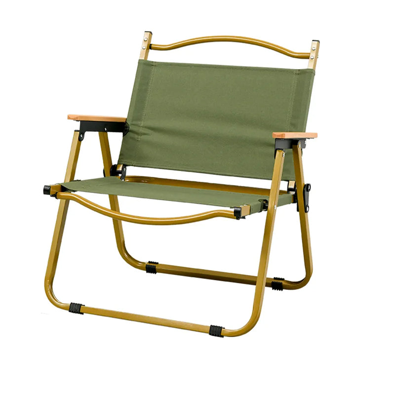Heavy Duty Portable Outdoor Adult Camping Kermit Chair with Arm Rest