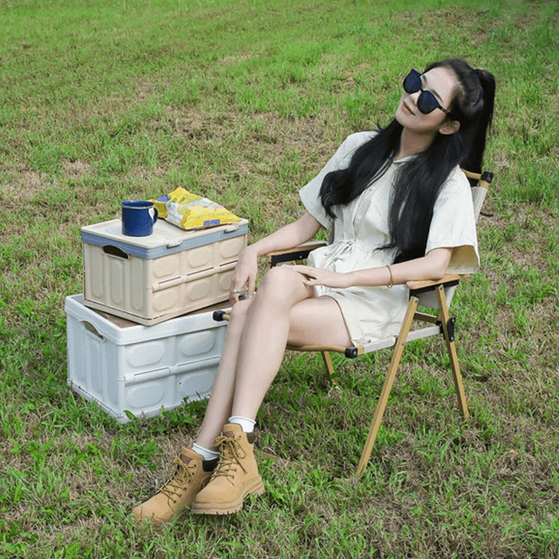 Heavy Duty Portable Outdoor Adult Camping Kermit Chair with Arm Rest