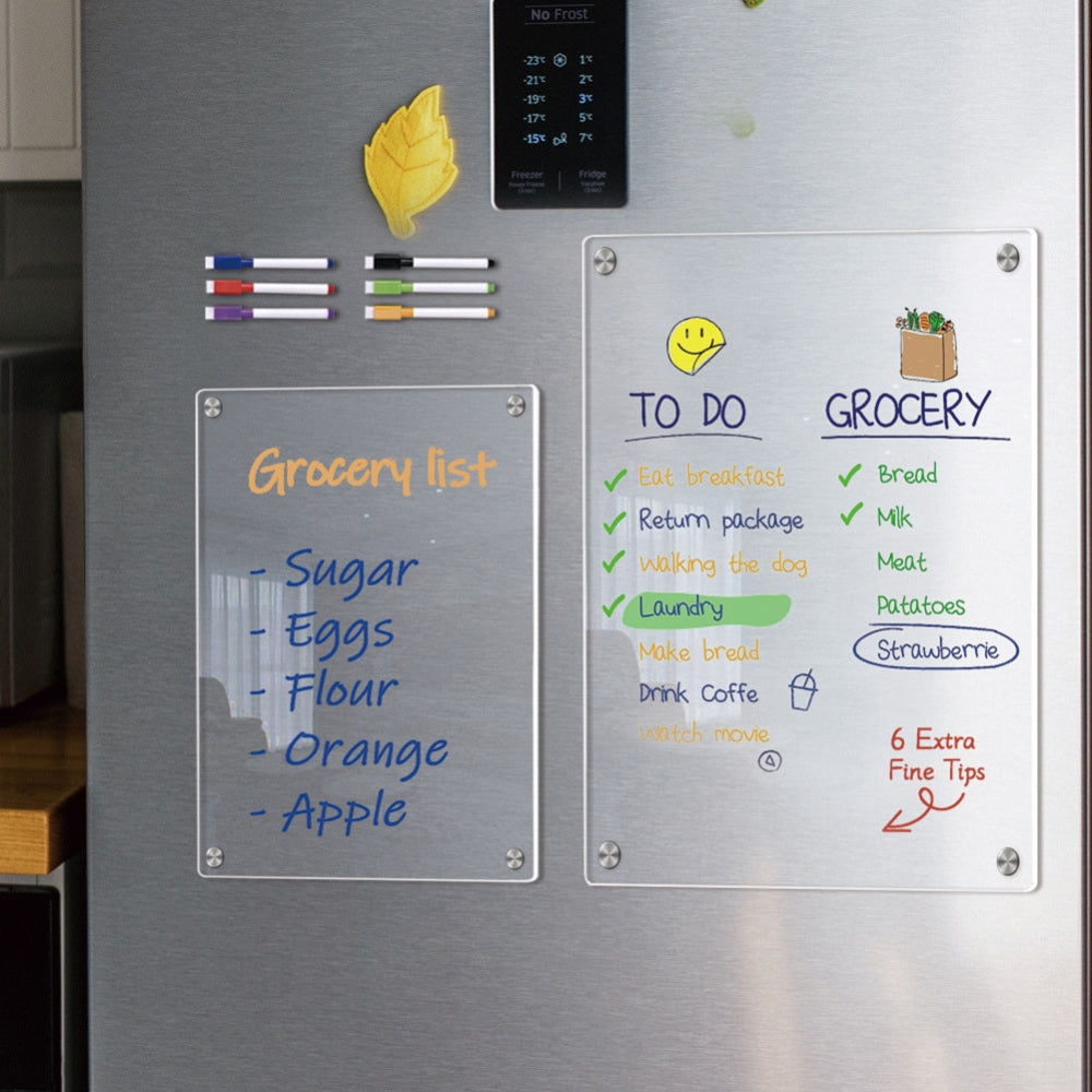 Magnetic Calendar Fridge Calendar Message Board Magnetic Dry Erase Board For Home