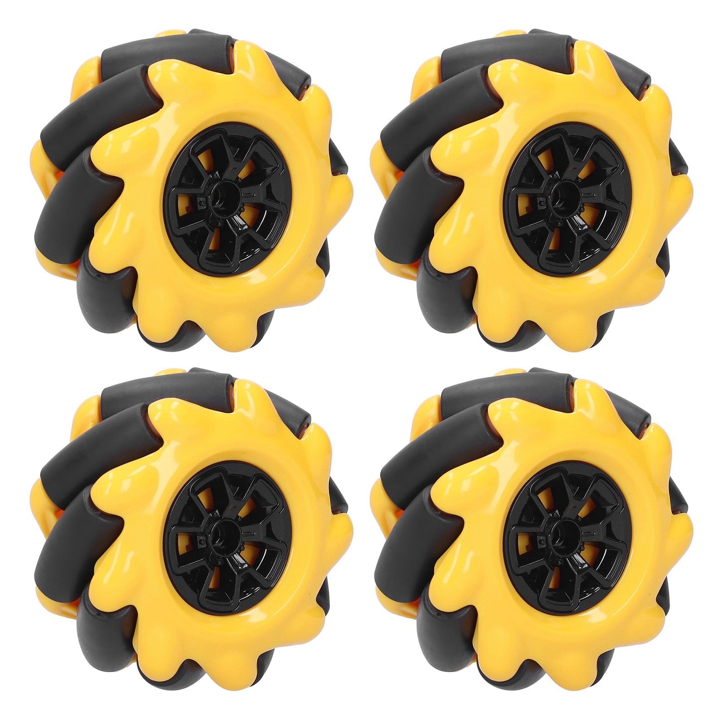 Mecanum Wheel OmniDirectional Smart Robot Car Parts Accessories DIY Toy Components 60mm(2 Pairs )