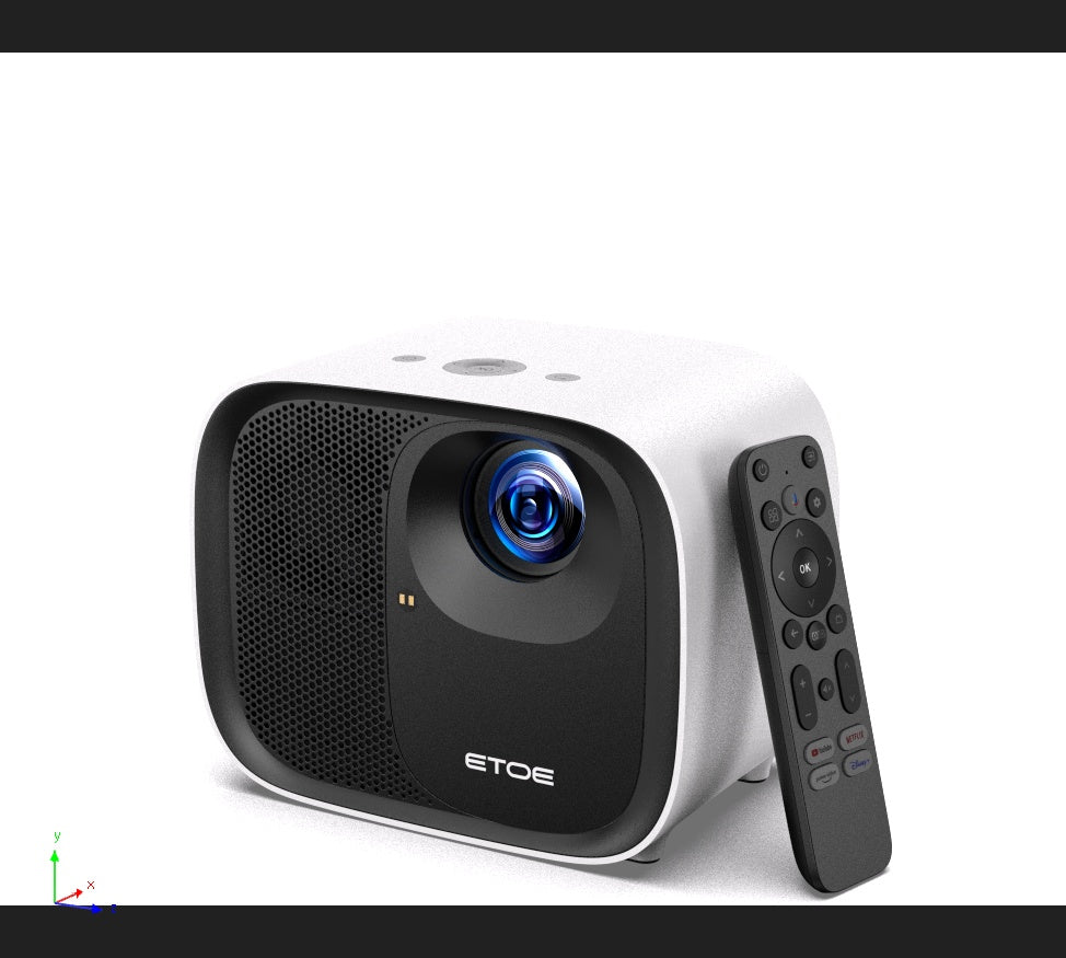 Etoe E3 Pro Projector, 1080P FHD Smart Projector