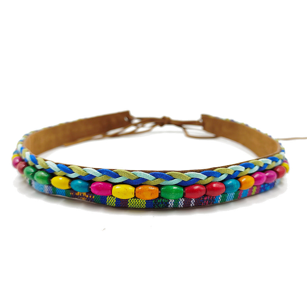 Pendant Parts Men's And Women's Decorative Lace-up Hat Scarf Accessories