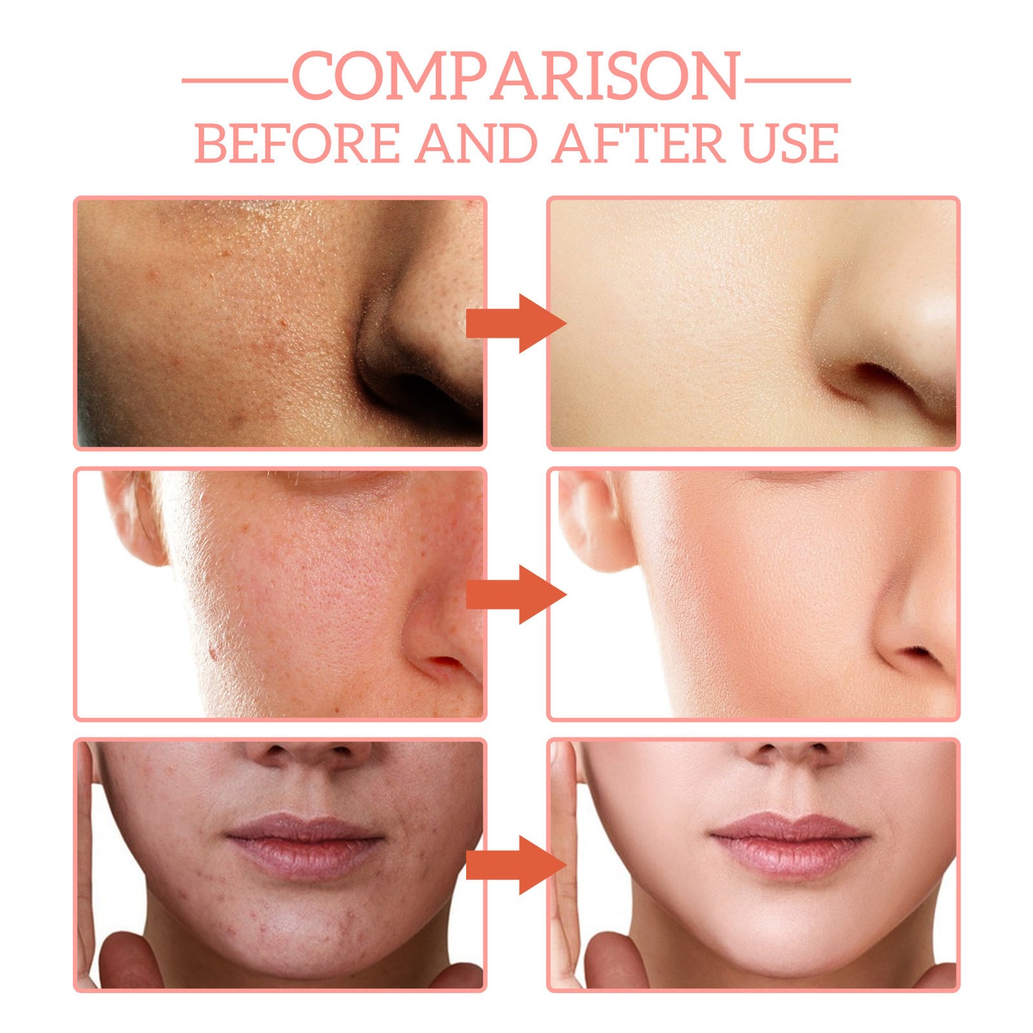 5 In 1 Facial Serum Vitamin C Anti Aging Reduces Hydrating Collagen Serum