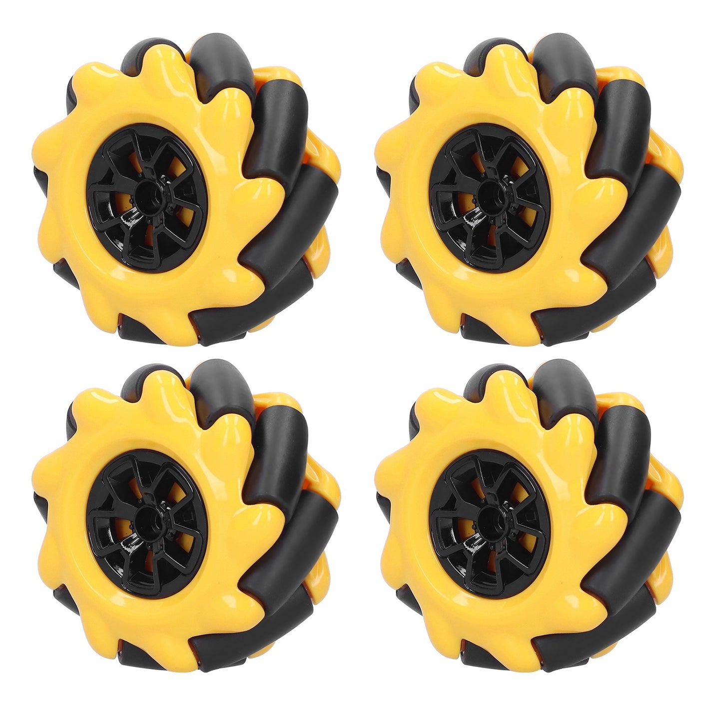 Mecanum Wheel OmniDirectional Smart Robot Car Parts Accessories DIY Toy Components 60mm(2 Pairs )