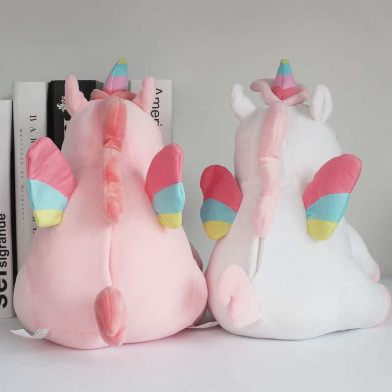 LED Plush Light Up Pink Unicorn Stuffed Animals Cute Pony Horse Toy Christmas Toy