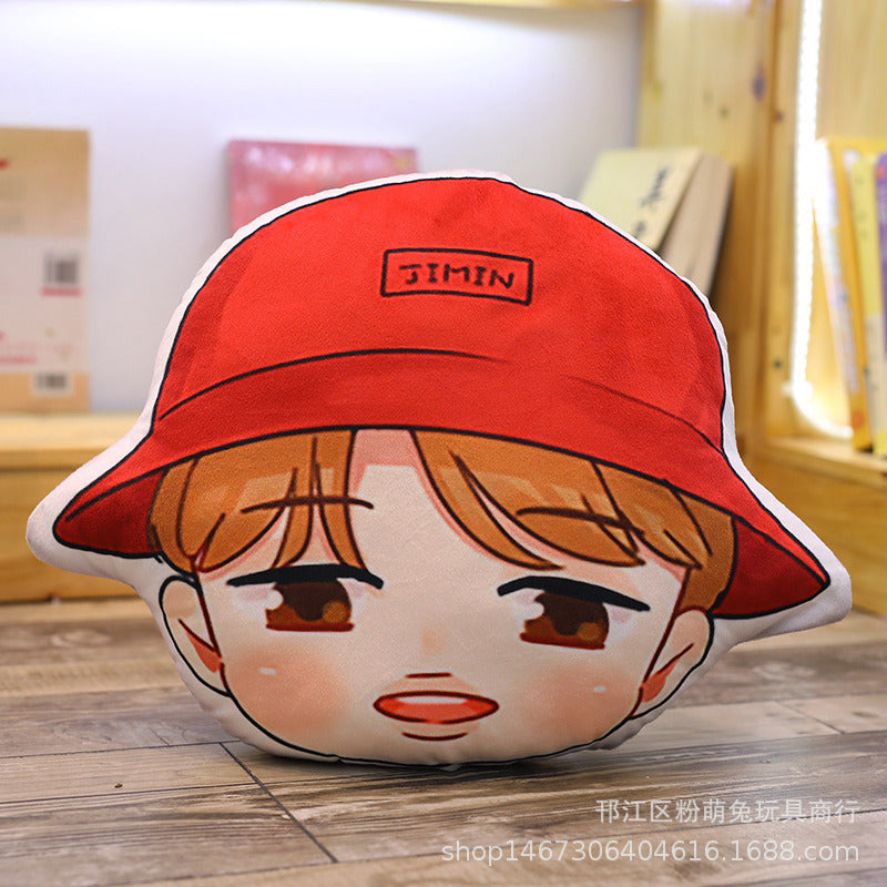 Cartoon anime double-sided girl's boy's toy