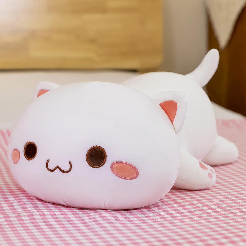 Plush toy cute party black and white cat doll large couple foreign trade doll