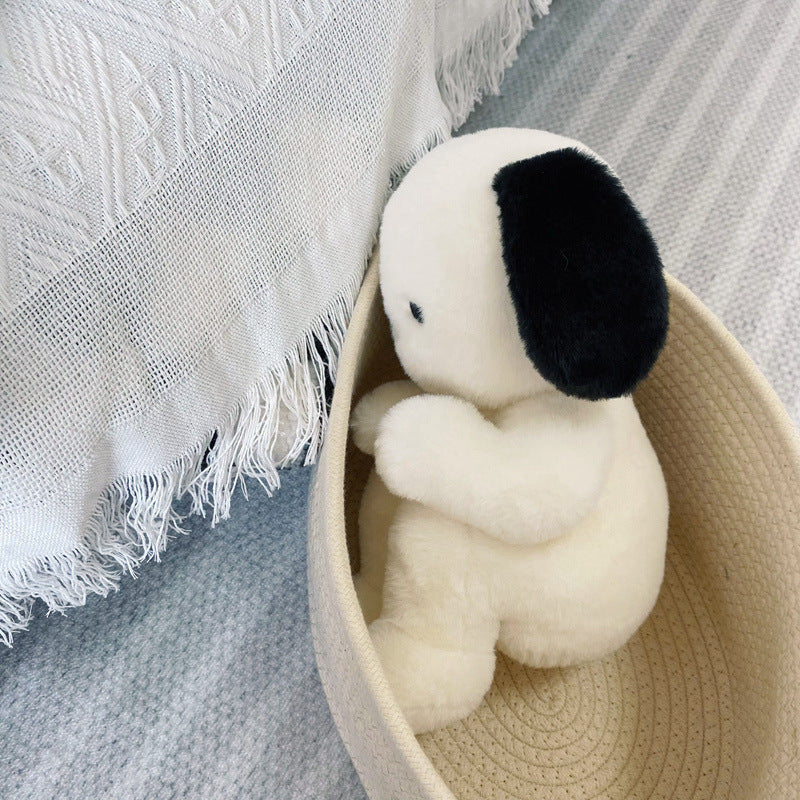 Emo puppy spoof plush creative dolls boys cute funny toy