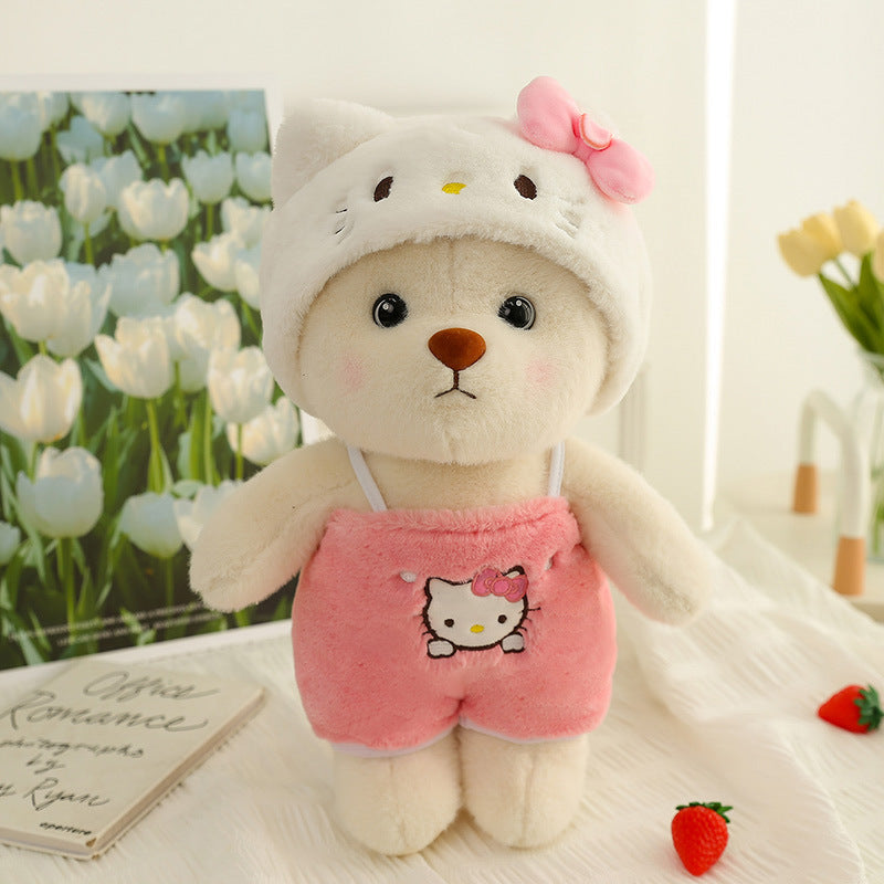 Lily Bear Teddy Bear Cub Doll Doll Doll Plush Lina Bear Toy Gift Cartoon