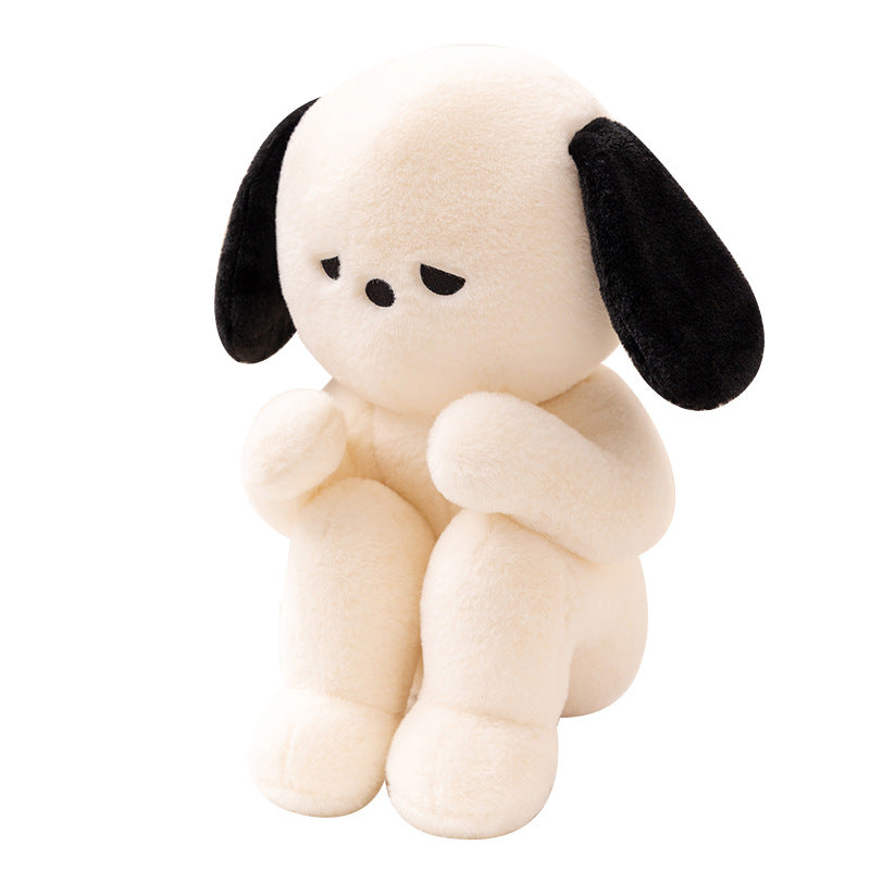 Emo puppy spoof plush creative dolls boys cute funny toy