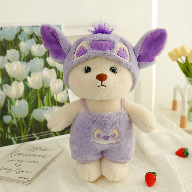 Lily Bear Teddy Bear Cub Doll Doll Doll Plush Lina Bear Toy Gift Cartoon