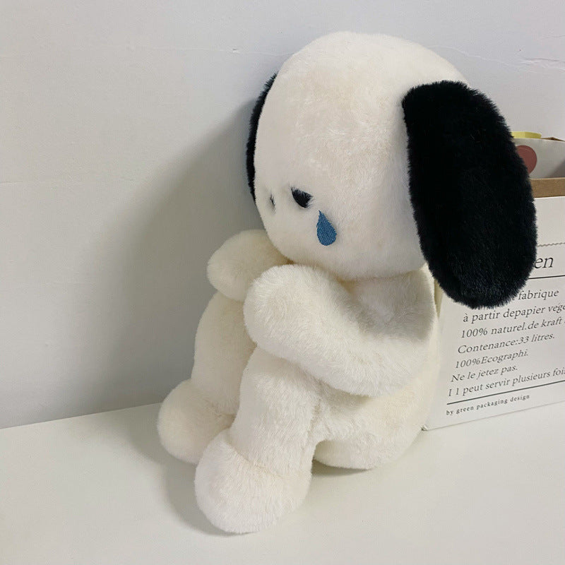 Emo puppy spoof plush creative dolls boys cute funny toy