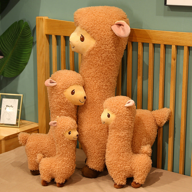 Children's Doll Alpaca Doll Pillow Large Plush Lamb Toy