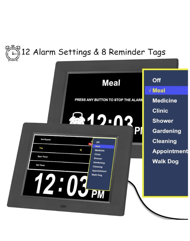 Digital Clocks with Auto Dimmable Display - THEAMBIENCEHOME