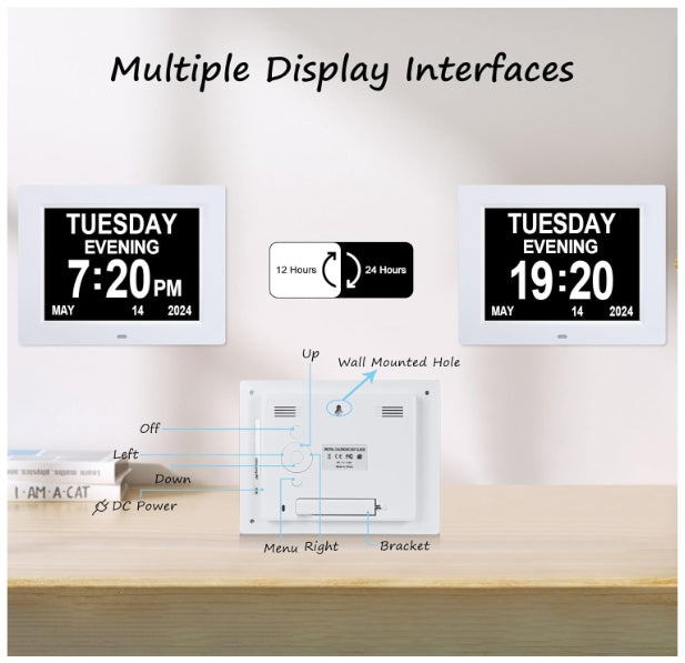 Digital Clocks with Auto Dimmable Display - THEAMBIENCEHOME