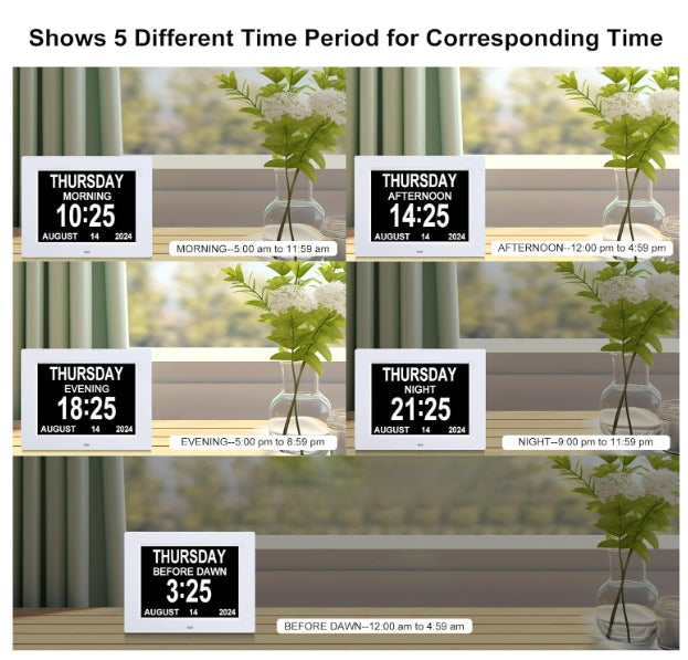Digital Clocks with Auto Dimmable Display - THEAMBIENCEHOME