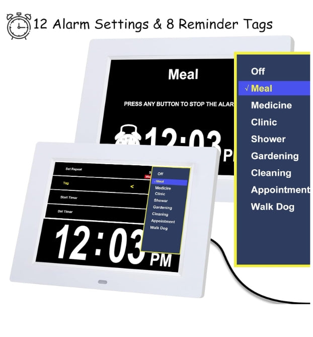 Digital Clocks with Auto Dimmable Display - THEAMBIENCEHOME