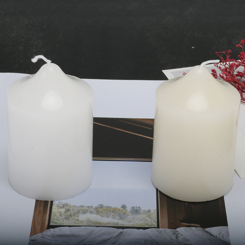 Candles Decorated With Cylindrical