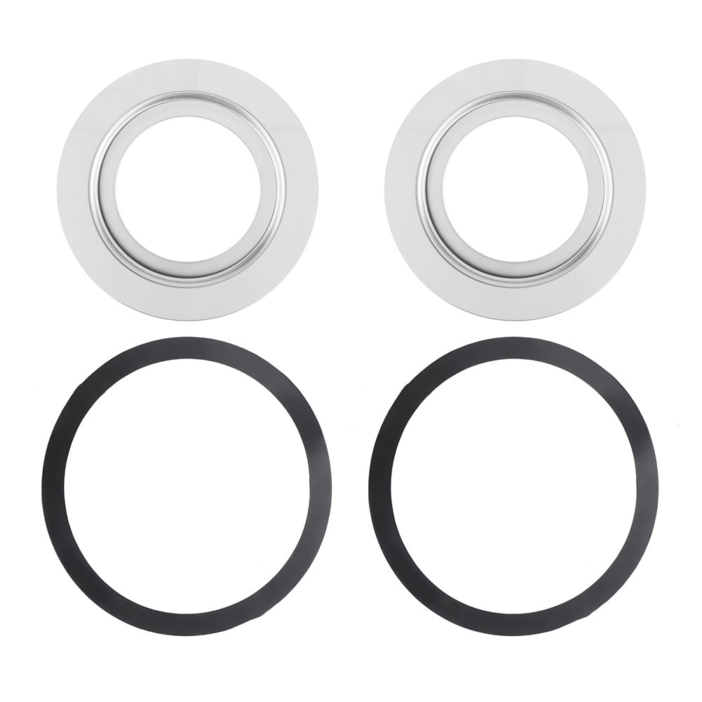 Stainless Steel 180mm to 114mm Sink Food Waste Disposer Adapter Accessories Parts