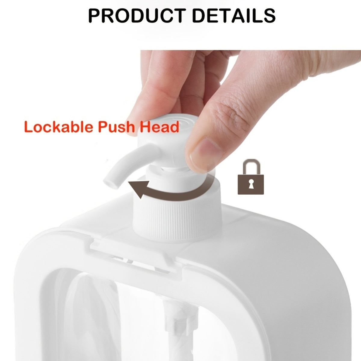 Refillable Dish Soap Dispenser