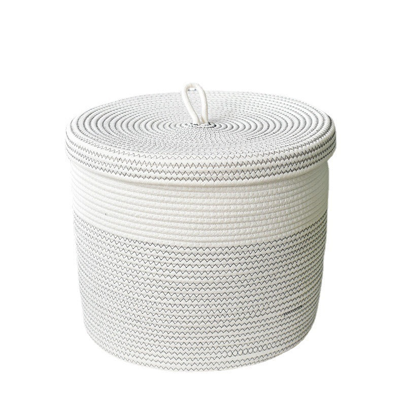 Clothes Weaved Storage Foldable Laundry Basket