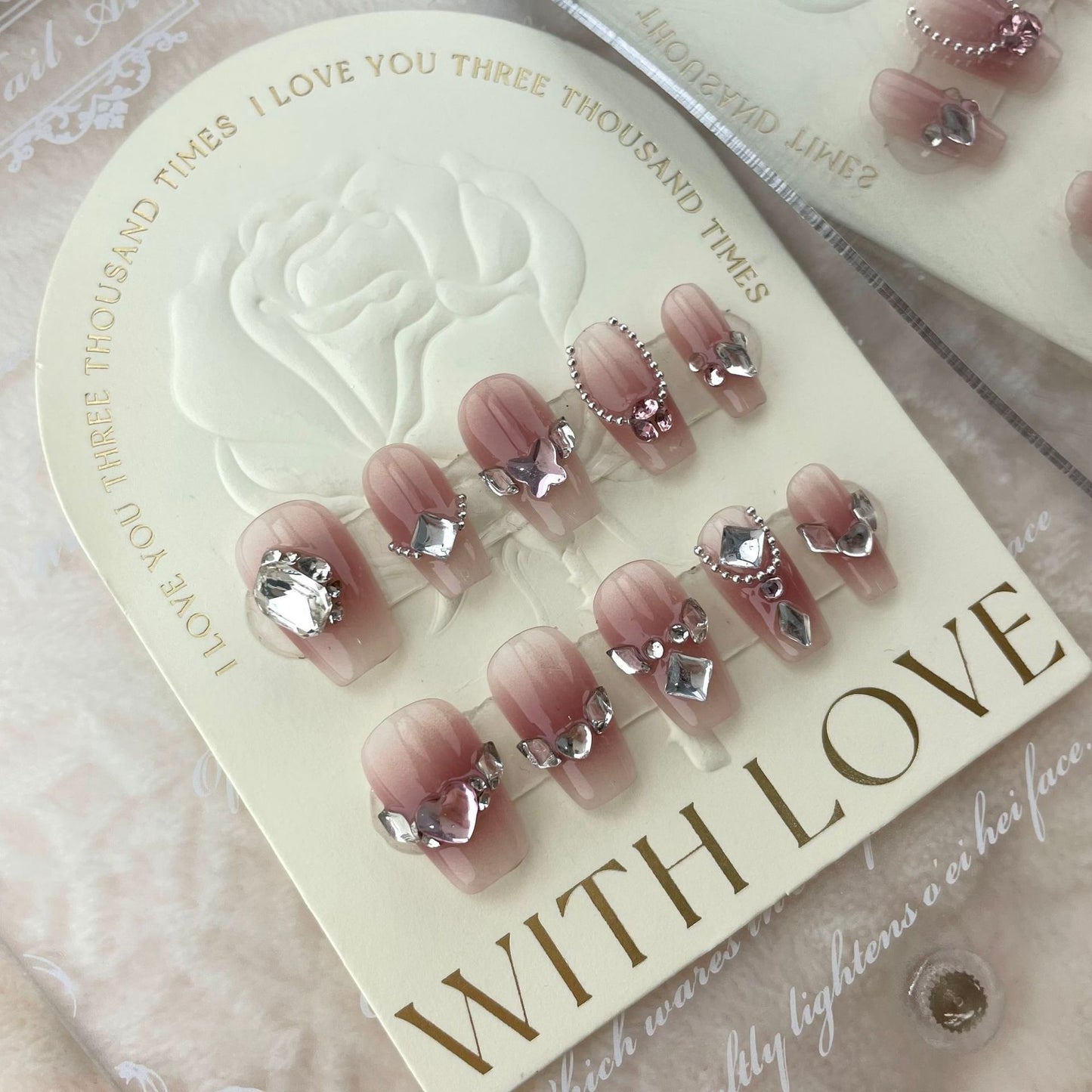 Fake Nails Removable Finished Patch Phototherapy