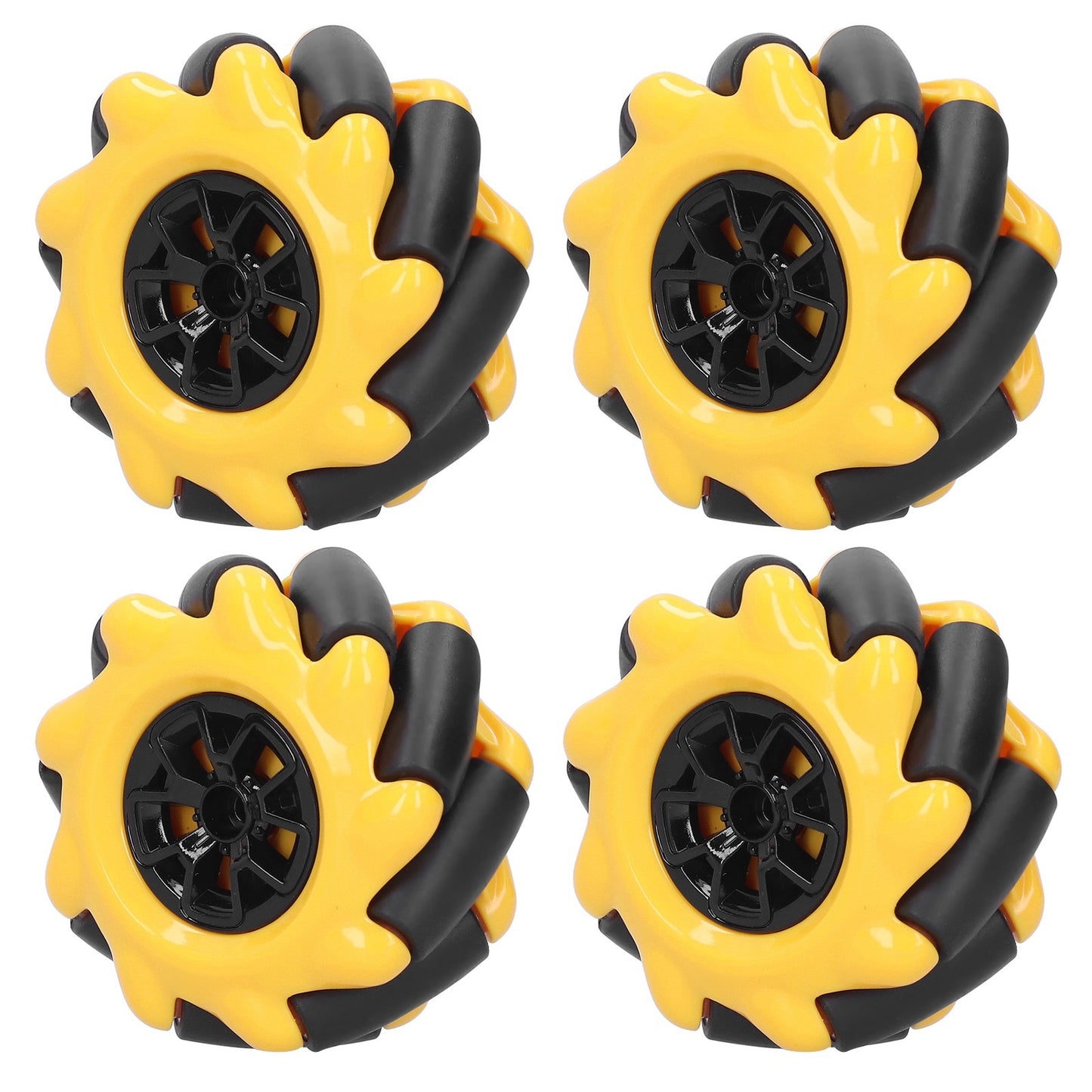 Mecanum Wheel OmniDirectional Smart Robot Car Parts Accessories DIY Toy Components 60mm(2 Pairs )