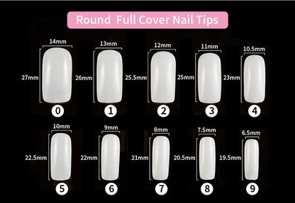 Acrylic Full Cover Nails