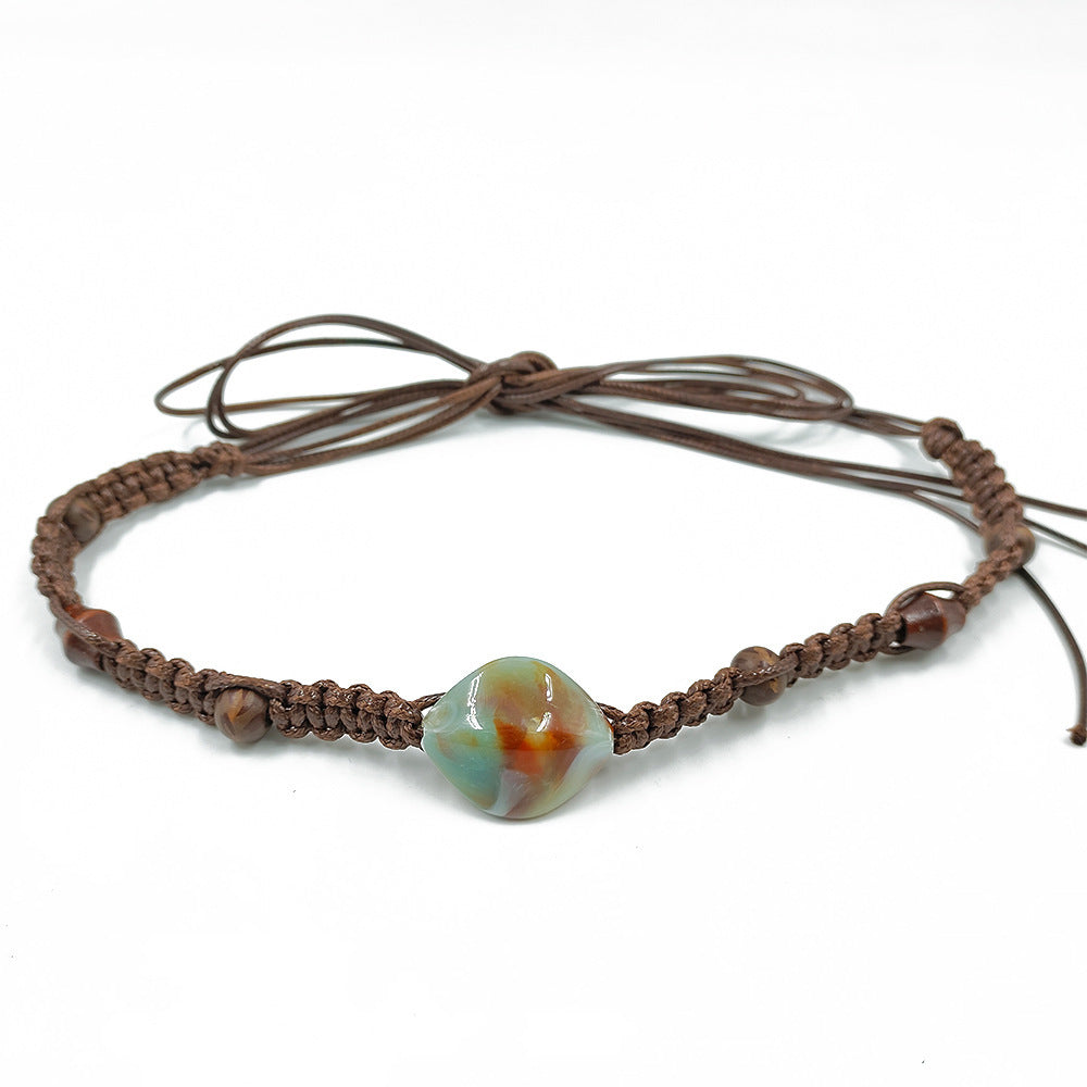 Pendant Parts Men's And Women's Decorative Lace-up Hat Scarf Accessories