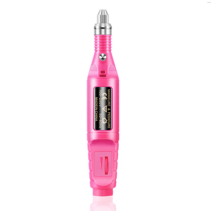 Manicure Pedicure Drill Set Machine for Ceramic Gel Nail Drill Equipment- USB Powered