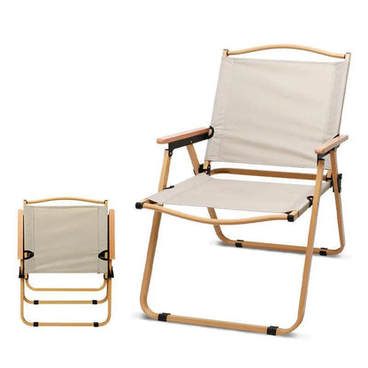 Heavy Duty Portable Outdoor Adult Camping Kermit Chair with Arm Rest