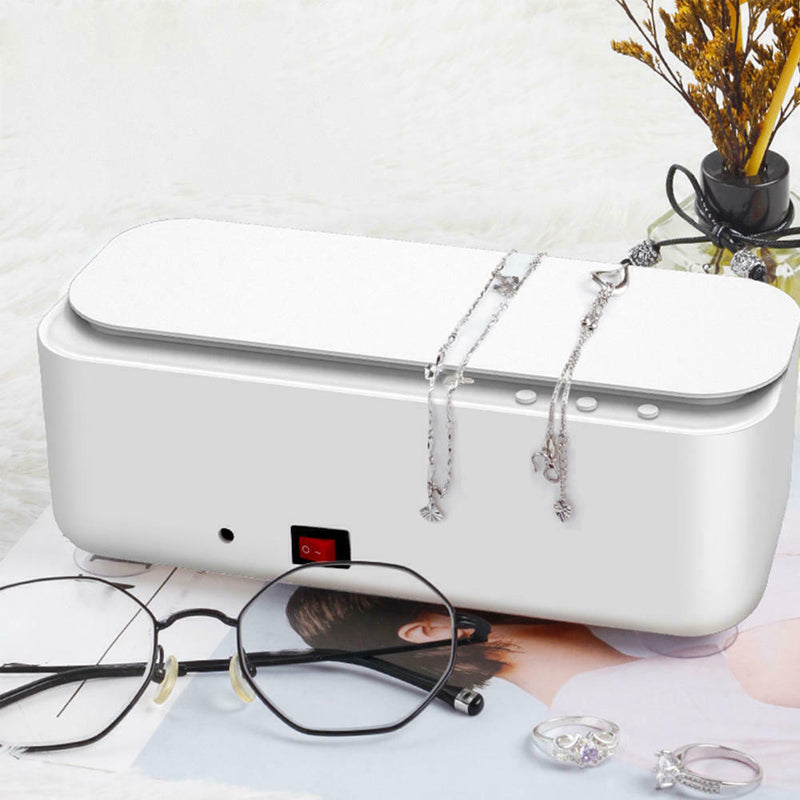 Ultrasonic Cleaner Steel Sonic Wave Tank Glasses Watch Jewellery Cleaning