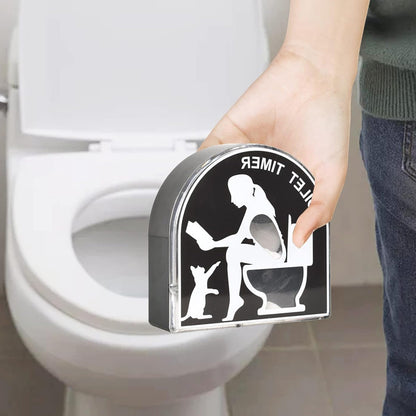 5-minute Toilet Hourglass Sand Timer and Decompression Toy- Men and Women