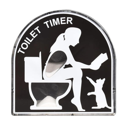 5-minute Toilet Hourglass Sand Timer and Decompression Toy- Men and Women
