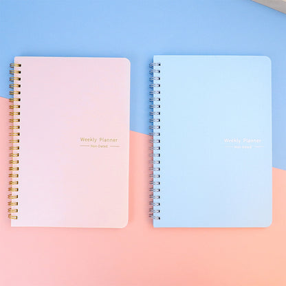 A5 To Do List Weekly Goals Notebook