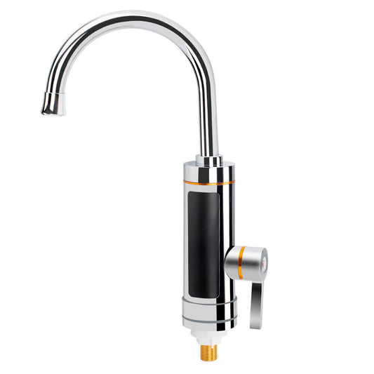 Electric Heating Fast Instant Hot Water Heater Faucet - Silver
