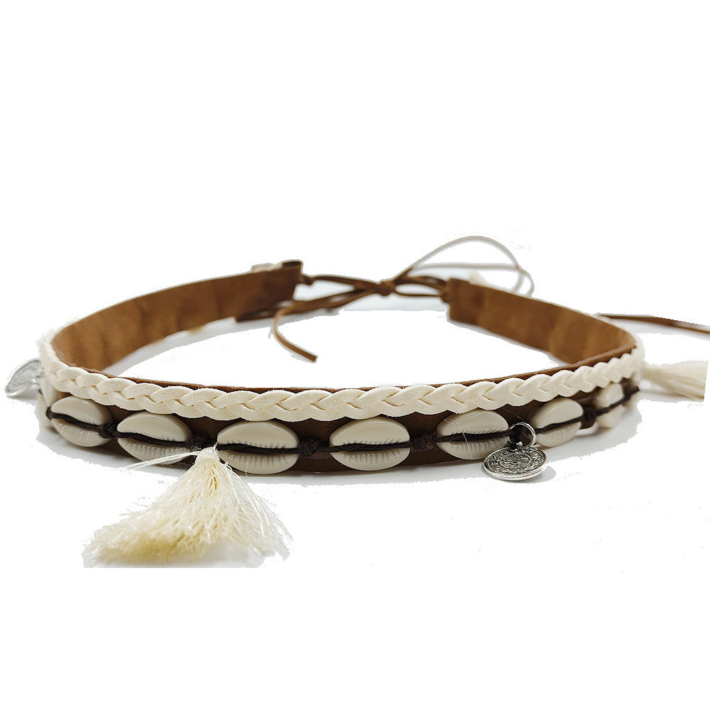 Pendant Parts Men's And Women's Decorative Lace-up Hat Scarf Accessories
