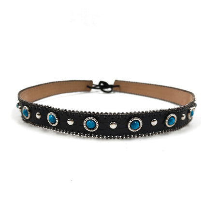 Pendant Parts Men's And Women's Decorative Lace-up Hat Scarf Accessories