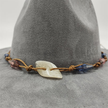 Pendant Parts Men's And Women's Decorative Lace-up Hat Scarf Accessories