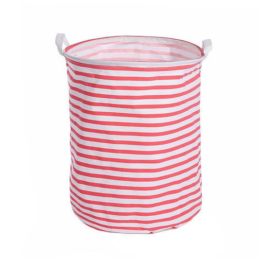 Dirty Laundry Basket Cotton Linen Storage Basket