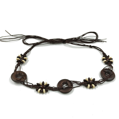 Pendant Parts Men's And Women's Decorative Lace-up Hat Scarf Accessories
