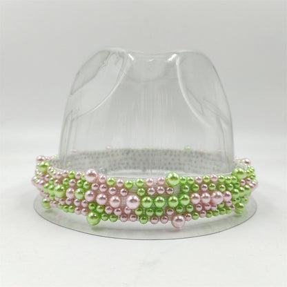 Pendant Parts Men's And Women's Decorative Lace-up Hat Scarf Accessories