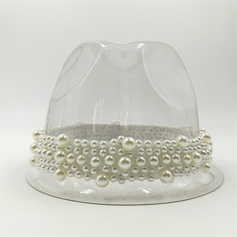 Pendant Parts Men's And Women's Decorative Lace-up Hat Scarf Accessories