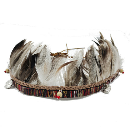 Pendant Parts Men's And Women's Decorative Lace-up Hat Scarf Accessories